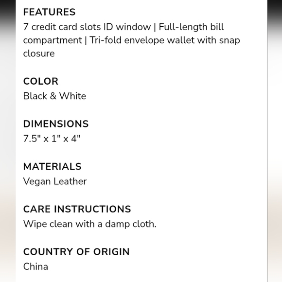 Kut From The Kloth "New" tri fold wallet - Picture 10 of 16